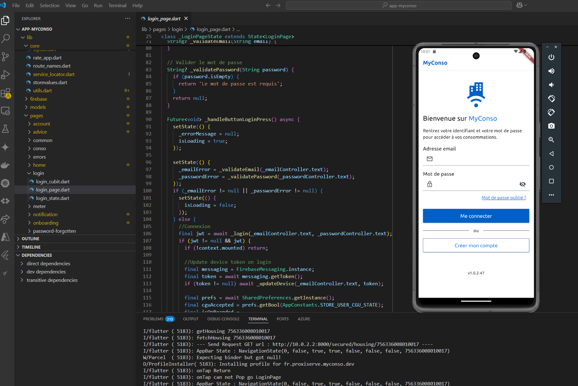 Flutter IDE